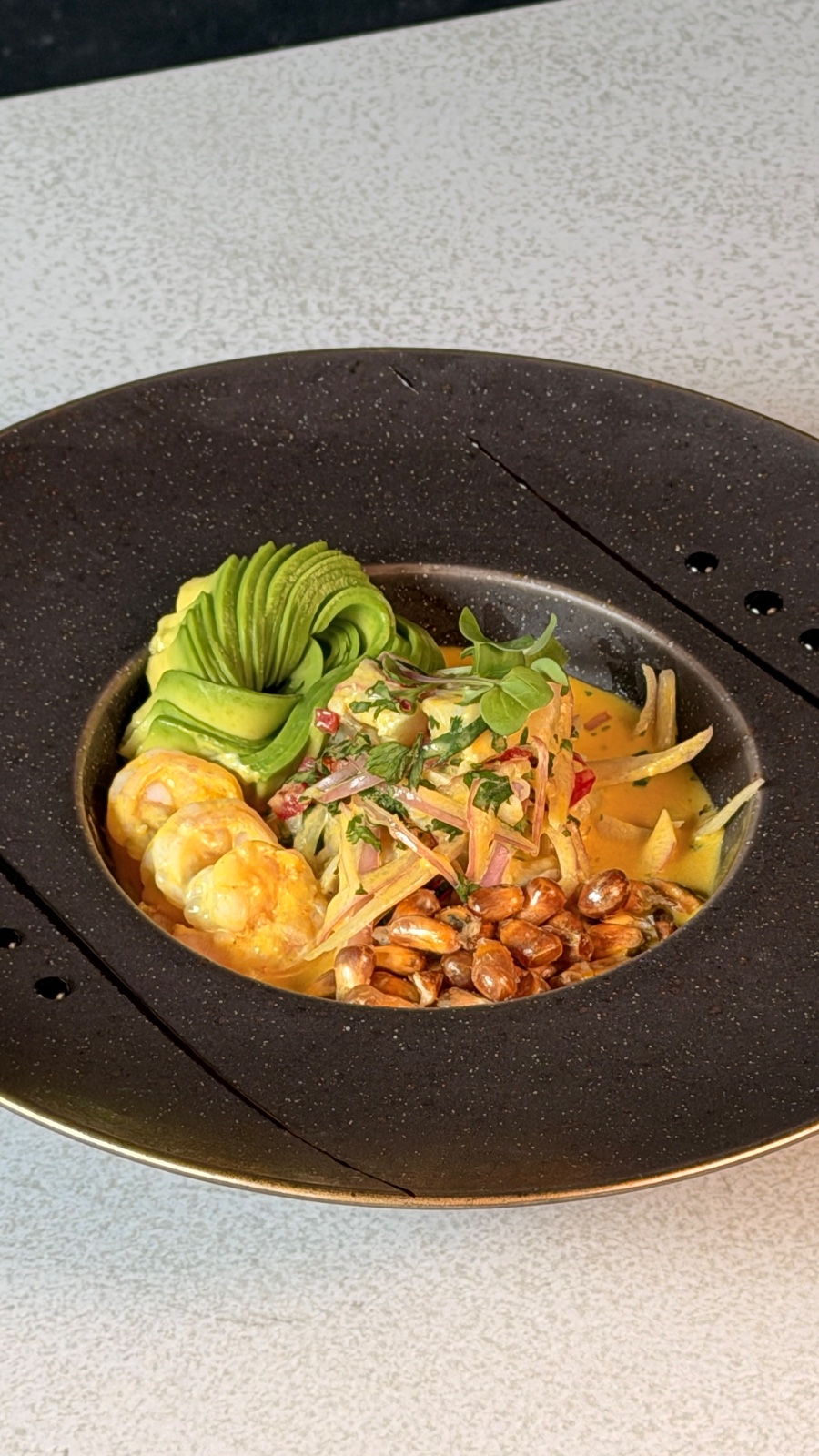Ceviche a la crema