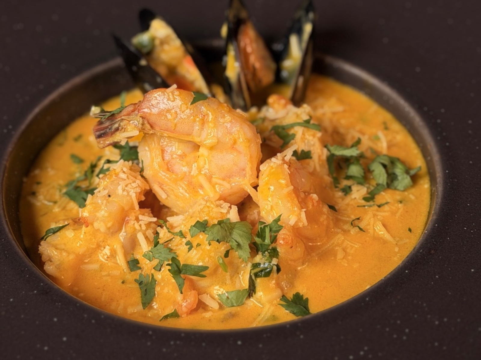 Cazuela de mariscos
