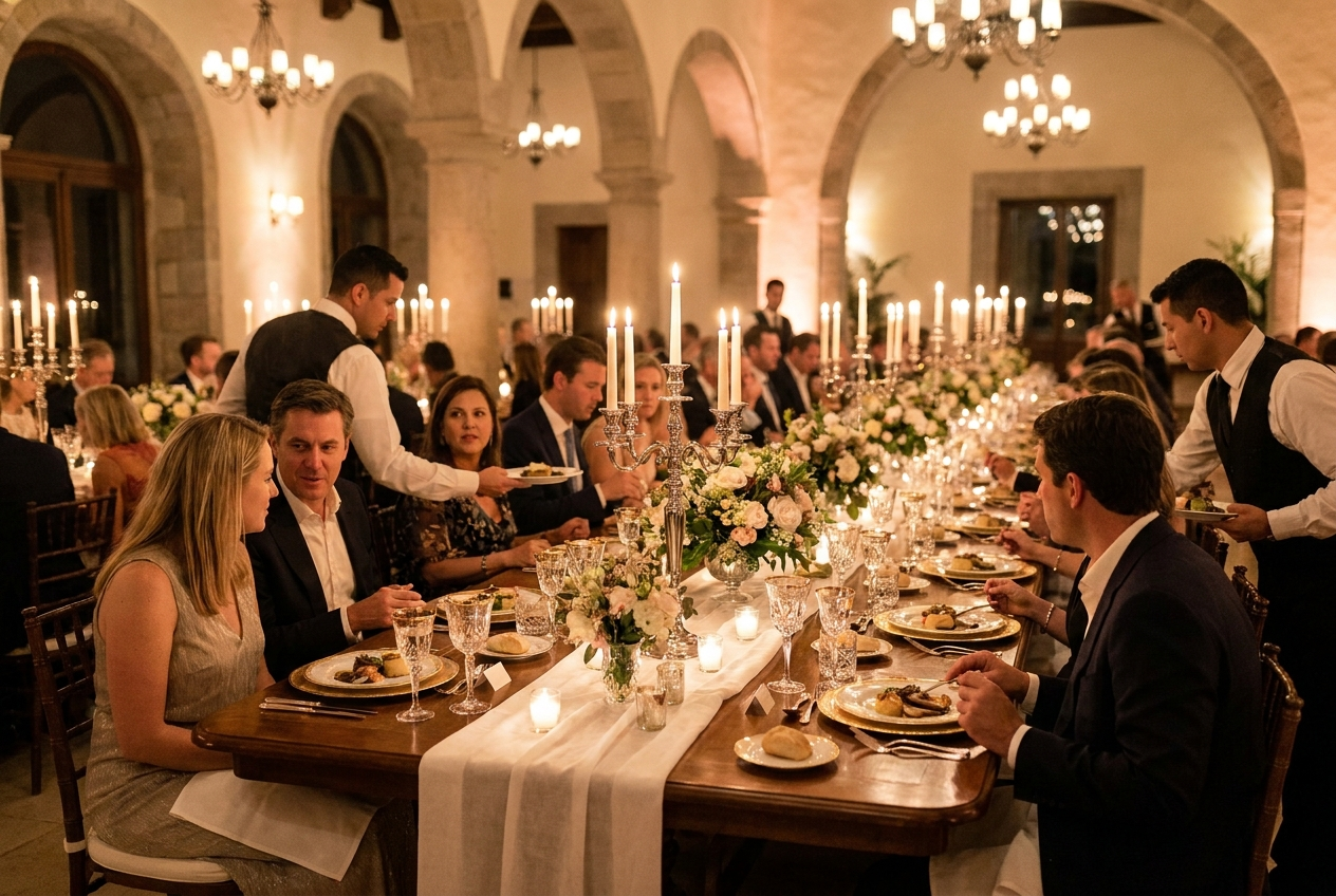 Tres Experiencias Gastronómicas en Una Sola Noche: Así Funcionan los Menús Temáticos de Kampanas Eventos