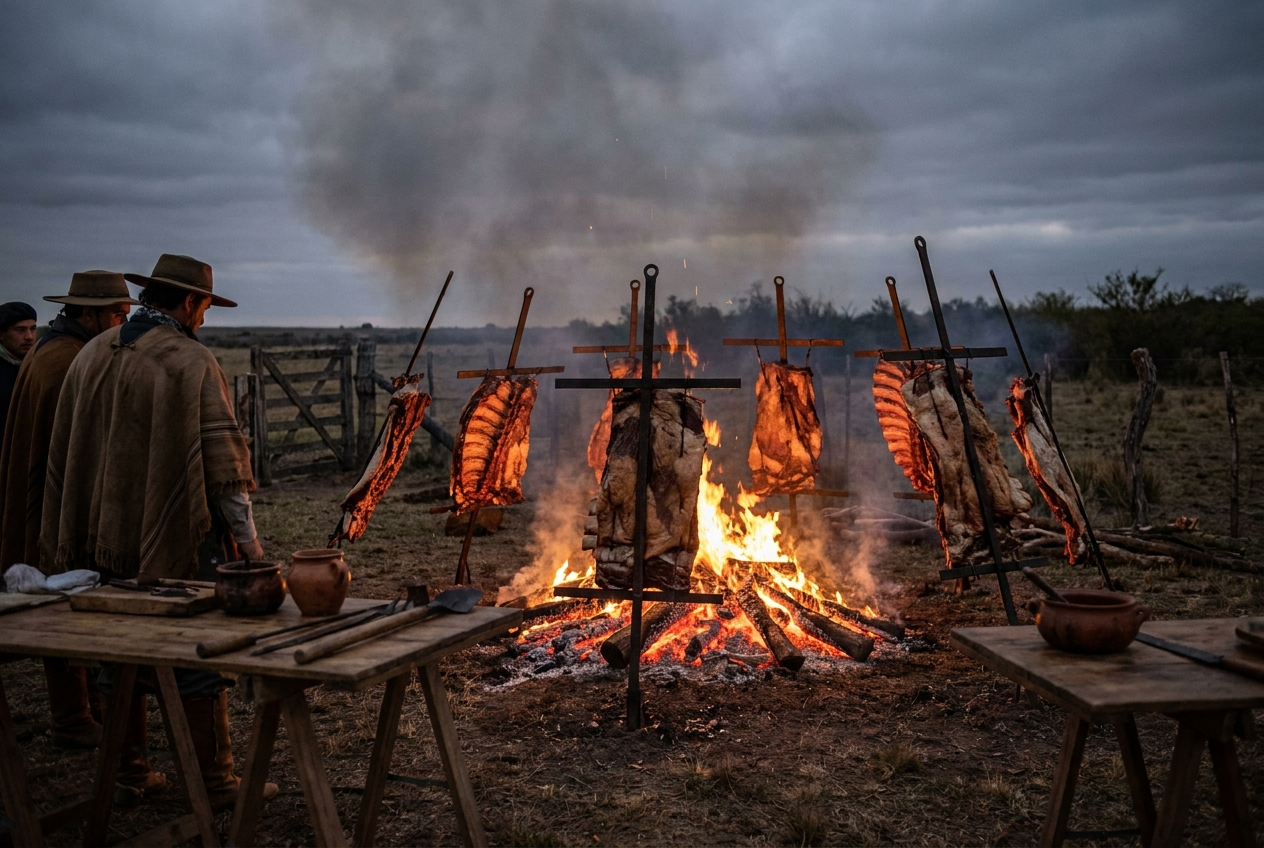Asado a la Estaca: El Arte del Fuego Lento que Llegó a Medellín