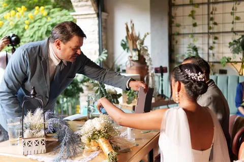 Matrimonio celebrado con el equipo del Grupo La Pampa
