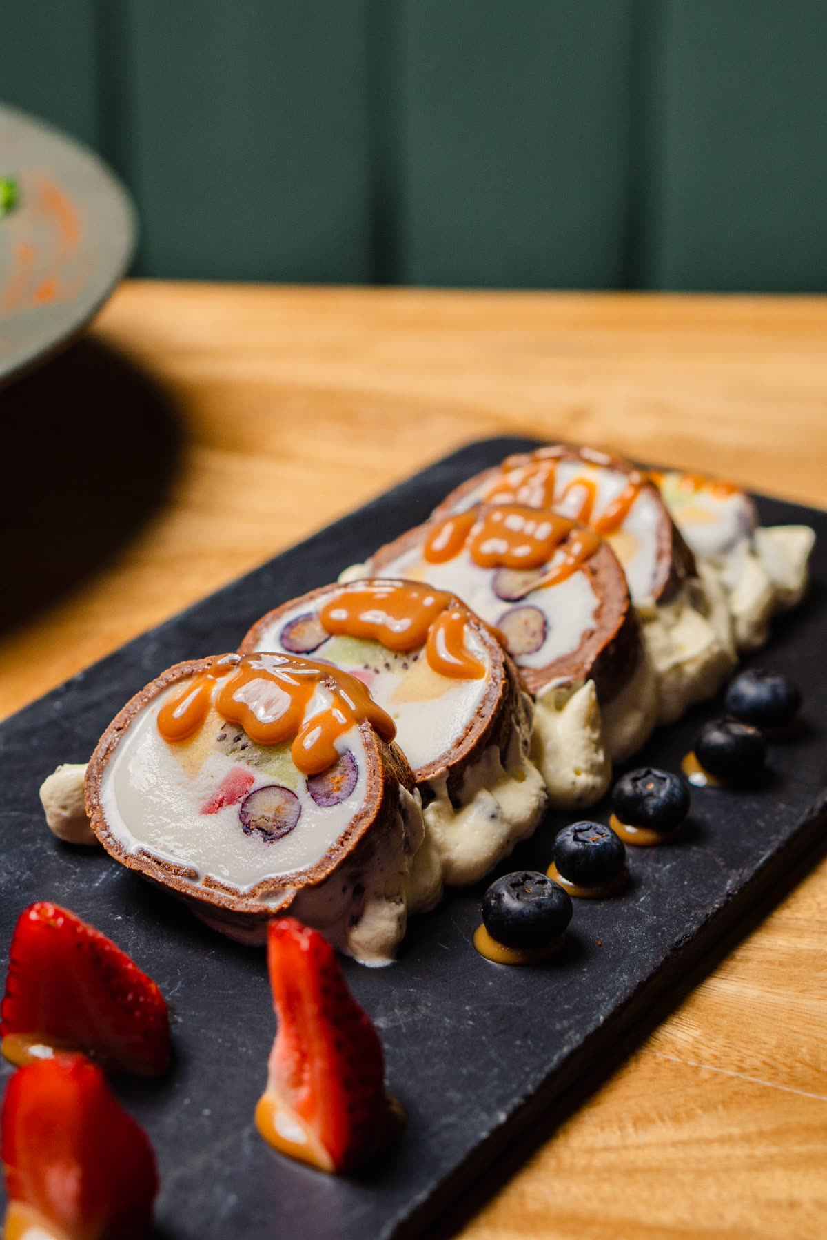 Helado de sushi