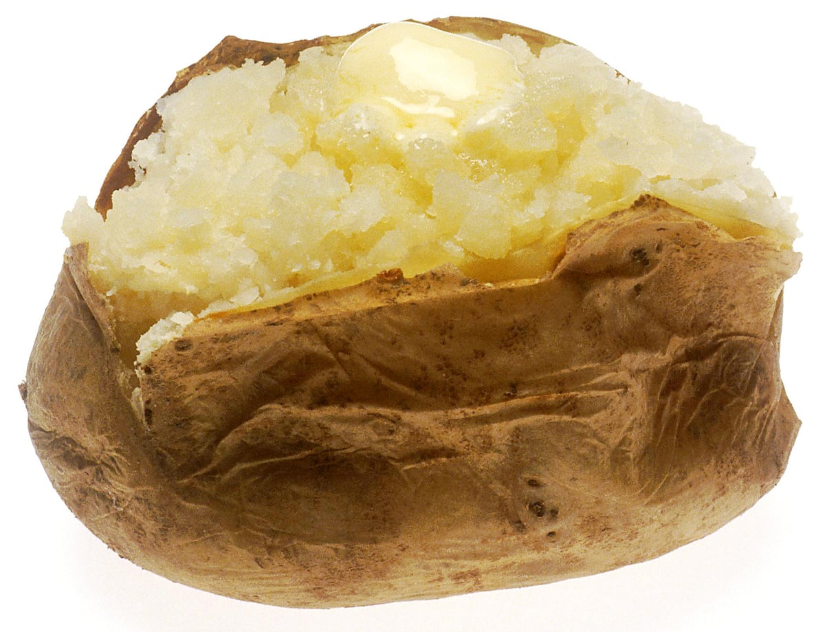 Papa Asada con Sour Cream