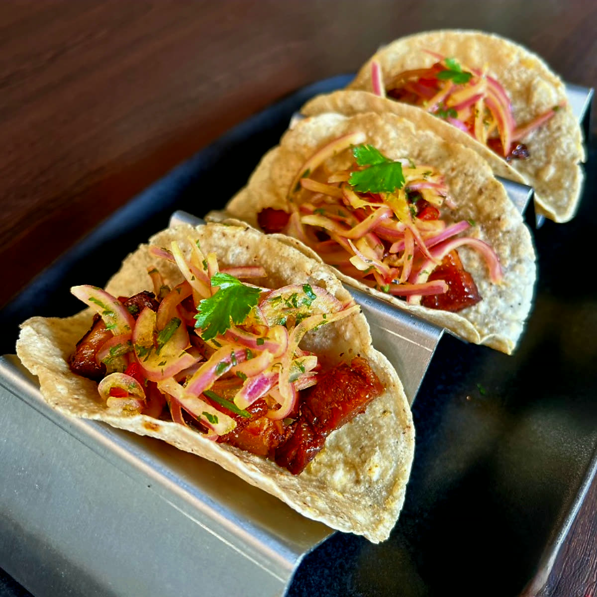 Tacos de cochinita pibil