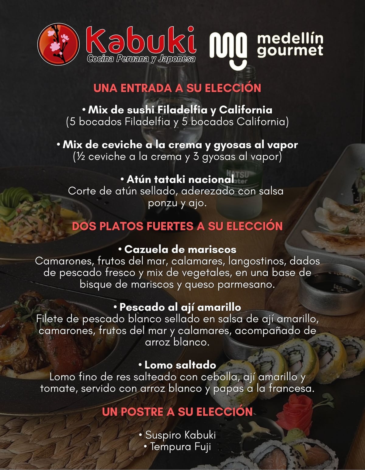 Medellín Gourmet en Kabuki