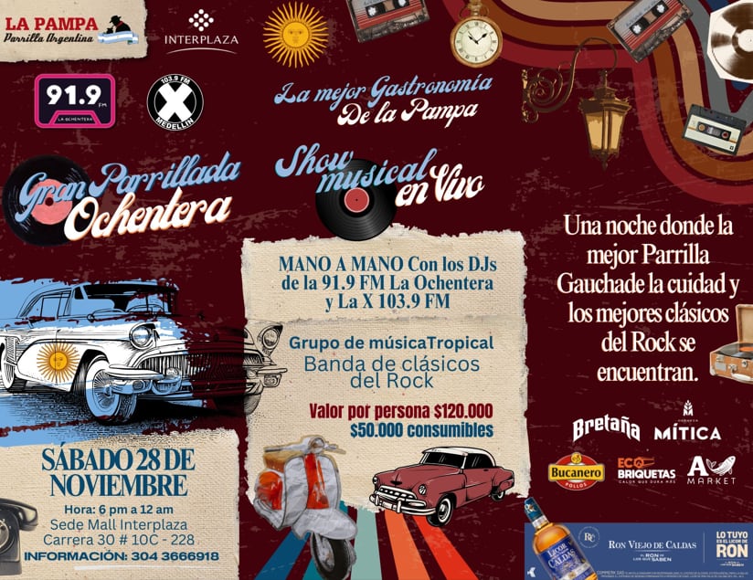 Gran Parrillada Ochentera