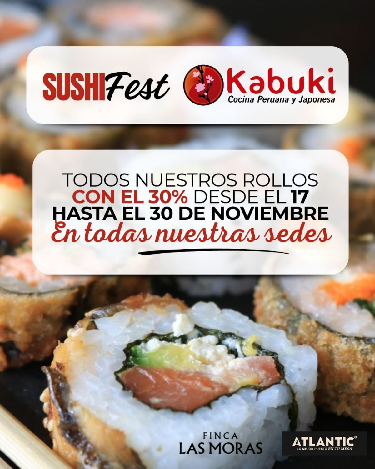 Sushi Fest en Kabuki